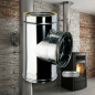 Te Inox Doble Pared 150 mm | Evacuación de Humos para Estufas de Pellet y Chimeneas Te Inox Doble Pared 150 mm | Evacuación de Humos para Estufas de Pellet y Chimeneas