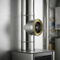 Te Inox Doble Pared 80 mm | Evacuación de Humos para Estufas de Pellet y Chimeneas Te Inox Doble Pared 80 mm | Evacuación de Humos para Estufas de Pellet y Chimeneas