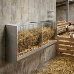  Futterwand für Futterschafe 2 Meter
