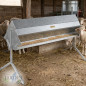 Fourrage avec pattes pour moutons, agneaux et chèvres, 210x80x50 cm