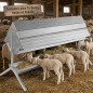 Fourrage avec pattes pour moutons, agneaux et chèvres, 210x80x50 cm