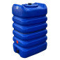 Schütz 750-Liter-Quadrat-Trinkwassertank, 88 x 78 x 140 cm, empfohlen für den Außenbereich, blau