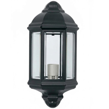 Applique da esterno Epoque Black da 60W | Alluminio pressofuso | IP23 | Attacco E27
