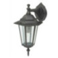 Black Downward-Sloping Outdoor Wall Light 60W | Cast Aluminum | IP44 | E27 Socket Black Downward-Sloping Outdoor Wall Light 60W | Cast Aluminum | IP44 | E27 Socket