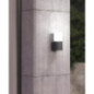 Applique da esterno nera da 28W | Alluminio | Diffusore in policarbonato | IP54 | Attacco E27 Applique da esterno nera da 28W | Alluminio | Diffusore in policarbonato | IP54 | Attacco E27