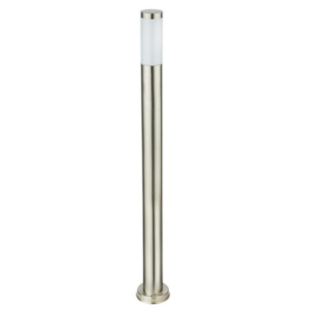 Gartenpollerleuchte aus Aluminium, 110 cm, 60 W | Edelstahl | Schutzart IP44 | E27-Fassung