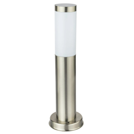Outdoor Garden Bollard Aluminum 45cm 60W | Stainless Steel | IP44 | E27 Socket