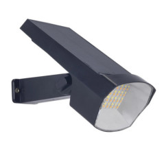 2W 200lm LED Solar Spotlight with Ground Stake | Dimmable CCT Light | IP65 | Garden Lighting