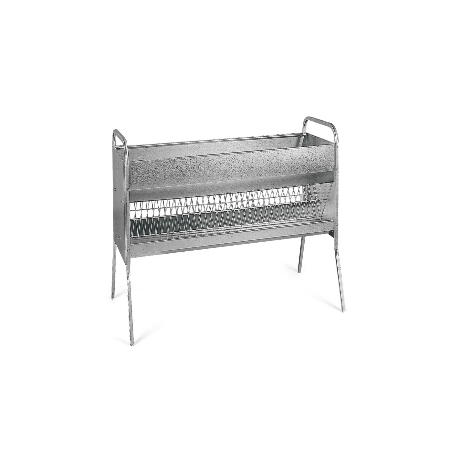 Feeding Trough with Legs for Sheep | 200x75x128 cm | Suitable for Sheep, Lambs, and Goats | Sturdy and Durable