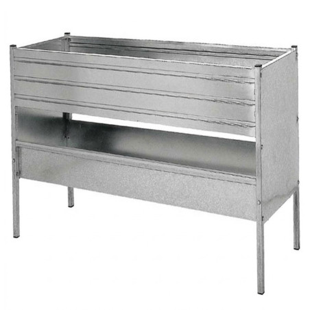 Feeding Trough with Legs for Sheep | 199x70x100 cm | Suitable for Sheep, Lambs, and Goats | Sturdy and Durable