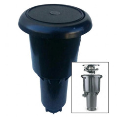 4 Stück MaxiPou 6-13 m 1/2'' Pop-up-Schlagbewässerungssprinkler. Rund und verstellbar