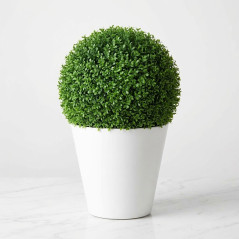 Sphère décorative Jasmin 38 cm | Boule pour plante d'intérieur et d'extérieur | Aspect naturel | Accessoire décoratif