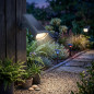 Foco Solar LED con Pica 0,5W 55 lm | Luz RGB y Cálida | IP44 | Iluminación para Jardin