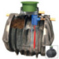 3750L Water Purification System for Second Homes | Septic Tank for Wastewater with Adjustable Lid for 4 to 5 People