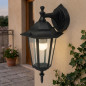 Black Downward-Sloping Outdoor Wall Light 60W | Cast Aluminum | IP44 | E27 Socket Black Downward-Sloping Outdoor Wall Light 60W | Cast Aluminum | IP44 | E27 Socket