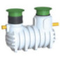 Separatore di grassi da 2200 L | Portata 7 L/s | Separatore di grassi e oli per impianti sanitari