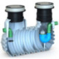 Hydrocarbon Separator 2210 L and 10 L/s with Decanter and Coalescing Filter Hydrocarbon Separator 2210 L and 10 L/s with Decanter and Coalescing Filter