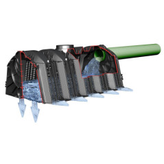 Tunel Filtracion 300 L | Tuneles de Drenaje para Fosa Septica y Depuradora | 1,16x0,8x0,51 m | Apto tránsito de vehículos