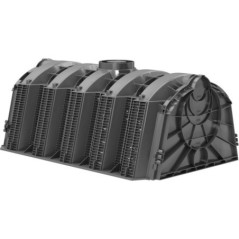Set 2 Tapas para Tunel 300 L | Tapaderas para Tunel Filtracion 300 L | Tuneles de Drenaje para Fosas Septicas