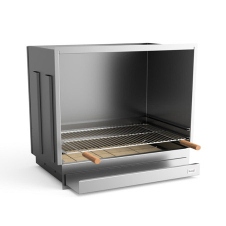 Drawer with Grill for Barbecue and Kitaway Modules 74×58×80 cm | Stainless Steel Drawer for Outdoor Kitchen and Barbecue