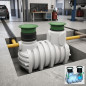 Hydrocarbon Separator 3330 L and 15 L/s with Decanter and Coalescing Filter Hydrocarbon Separator 3330 L and 15 L/s with Decanter and Coalescing Filter