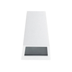 Applique murale extérieure en noyer blanc 15 W IP44 | Ampoule non incluse
