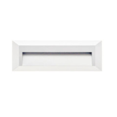 SIRAM Lampada da giardino a LED bianca da 2,5 W con grado di protezione IP65 | Montaggio a superficie