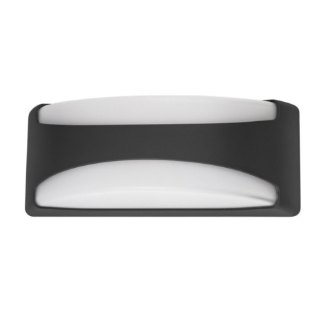 Aplique LED de Pared Exterior OLAR Negro 15 W IP65 | Iluminación LED para Exterior | Bombilla No incluida