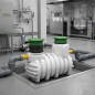 Fettabscheider 3350 l | Durchflussrate 10 l/s | Fett- und Ölabscheider für Sanitäranlagen