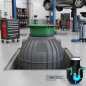 Hydrocarbon Separator 1200 L and 6 L/s with Decanter and Coalescing Filter Hydrocarbon Separator 1200 L and 6 L/s with Decanter and Coalescing Filter