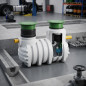 Separador de Hidrocarburos 3330 L y 15 L/s con Decantador y Filtro Coalescente