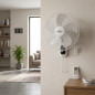 Orbegozo 3-Speed Wall Fan | 45cm Oscillating Fan with Remote Control | Tilting Head