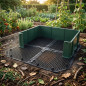 Compost Bin Base 98x98 cm | Compatible with Compost Bins up to 900 L