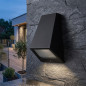 Aplique de Pared Exterior NOGAL Negro 8 W IP44 | Luminaria de Pared para Exterior | Bombilla No incluida Aplique de Pared Exterior NOGAL Negro 8 W IP44 | Luminaria de Pared para Exterior | Bombilla No incluida
