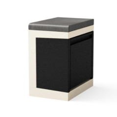 Modulo contenitore per rifiuti per barbecue Kitaway 63x42x71 cm | Base in cemento per barbecue da esterno a incasso