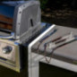 Kitaway Grillabfallbehälter-Modul 63x42x71 cm | Betonsockel für eingebauten Außengrill