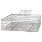 Cage de transport d'animaux en métal 73x52x20 cm