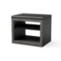 Modulo Bancada para Barbacoa de Obra Kitaway 84×63×71 cm | Base Negro/Gris para Barbacoa de Jardín Exterior Modulo Bancada para Barbacoa de Obra Kitaway 84×63×71 cm | Base Negro/Gris para Barbacoa de Jardín Exterior