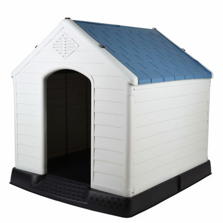 Wooden Dog House | 105x97x99 cm | Gable Roof | Spacious House | Outdoor Use | Sturdy and Durable