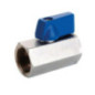 Mini vanne à bille 3/8" H-H | Vanne d'arrêt d'eau | Vanne d'arrêt de plomberie