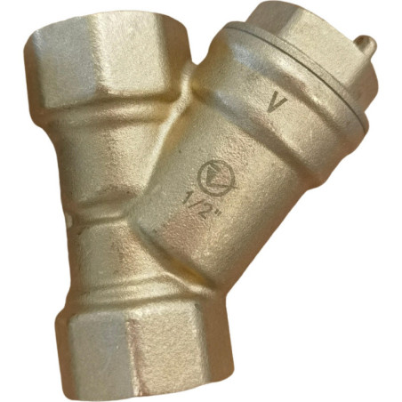 Filtro a rete in ottone da 1/2" | Filtro per l'acqua per tubi da 20 mm | Sistema di filtrazione per irrigazione