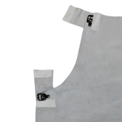 Schweißerschürze aus Leder und Wildleder, 1–1,2 mm | Schutzschürze für Schweißer