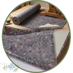Non-Slip Felt 1 x 25 m | Furniture and Floor Protector | Felt Pad to Protect Surfaces