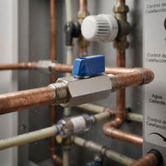 Mini-Kugelhahn 1/2" Außen-Innengewinde | Wasserabsperrventil | Absperrventil für Sanitärinstallationen