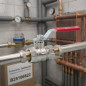 3/4" Male-Female Red Lever Ball Valve | Water Shut-Off Valve | Plumbing Stop Valve