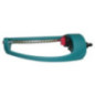 Oscillating Garden Sprinkler | Lawn Irrigation Sprinkler with Holes | Hose Connector