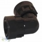 Codo colector de riego 1" Hembra x Hembra, accesorio para colector de sistema de riego Codo colector de riego 1" Hembra x Hembra, accesorio para colector de sistema de riego