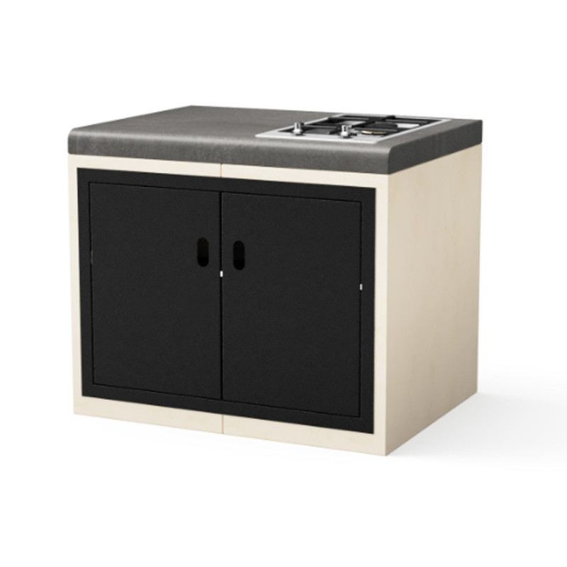 Kitaway 84×63×71 cm Einbau-Gaskochfeld-Basismodul für Grill | Weiß/Graue Basis für Gartengrill Kitaway 84×63×71 cm Einbau-Gaskochfeld-Basismodul für Grill | Weiß/Graue Basis für Gartengrill
