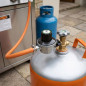 Regolatore di pressione per gas butano-propano | Regolatore di pressione regolabile Kosangas | Approvato CE Regolatore di pressione per gas butano-propano | Regolatore di pressione regolabile Kosangas | Approvato CE