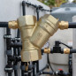 1/2"-Messinggewebefilter | Wasserfilter für 20-mm-Rohre | Bewässerungsfiltersystem